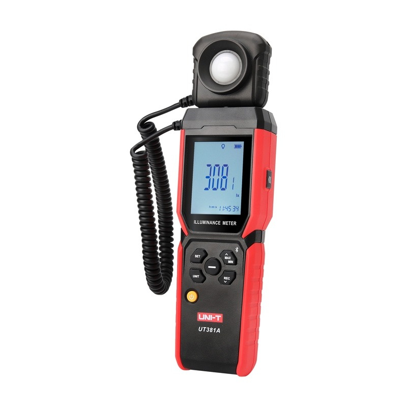 Luxmetru digital Uni-T UT381A Bluetooth 400000 Lux cu Certificat de Etalonare Metrologica [2]