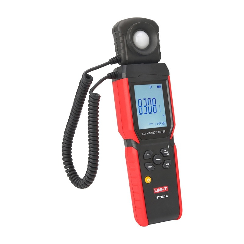 Luxmetru digital Uni-T UT381A Bluetooth 400000 Lux cu Certificat de Etalonare Metrologica [3]
