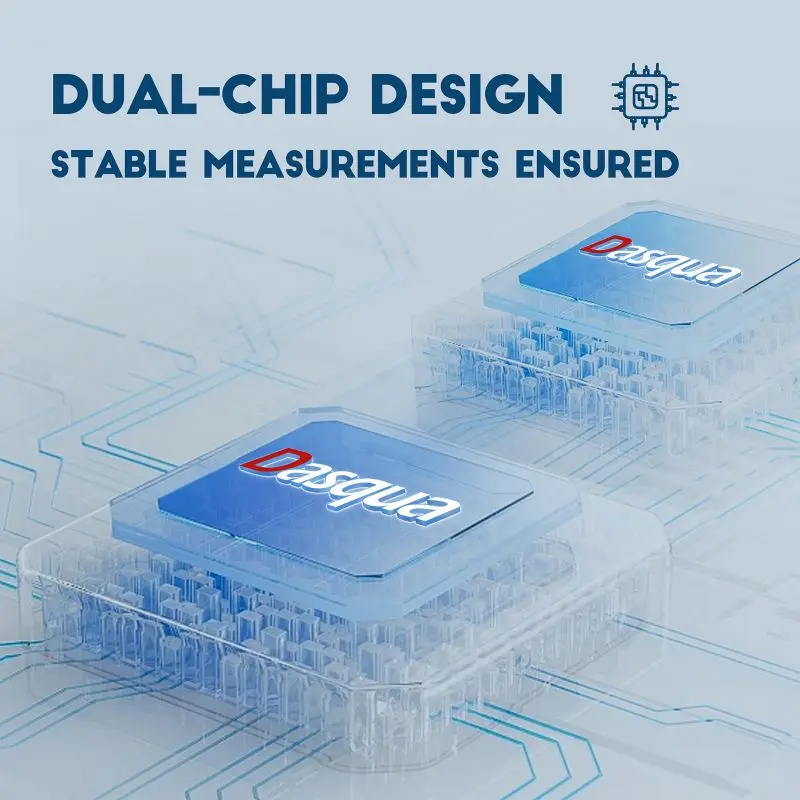 Micrometru exterior digital Dasqua 0–25mm, rezolutie 0,001mm, precizie +/-0,003mm, ecran mare [8]
