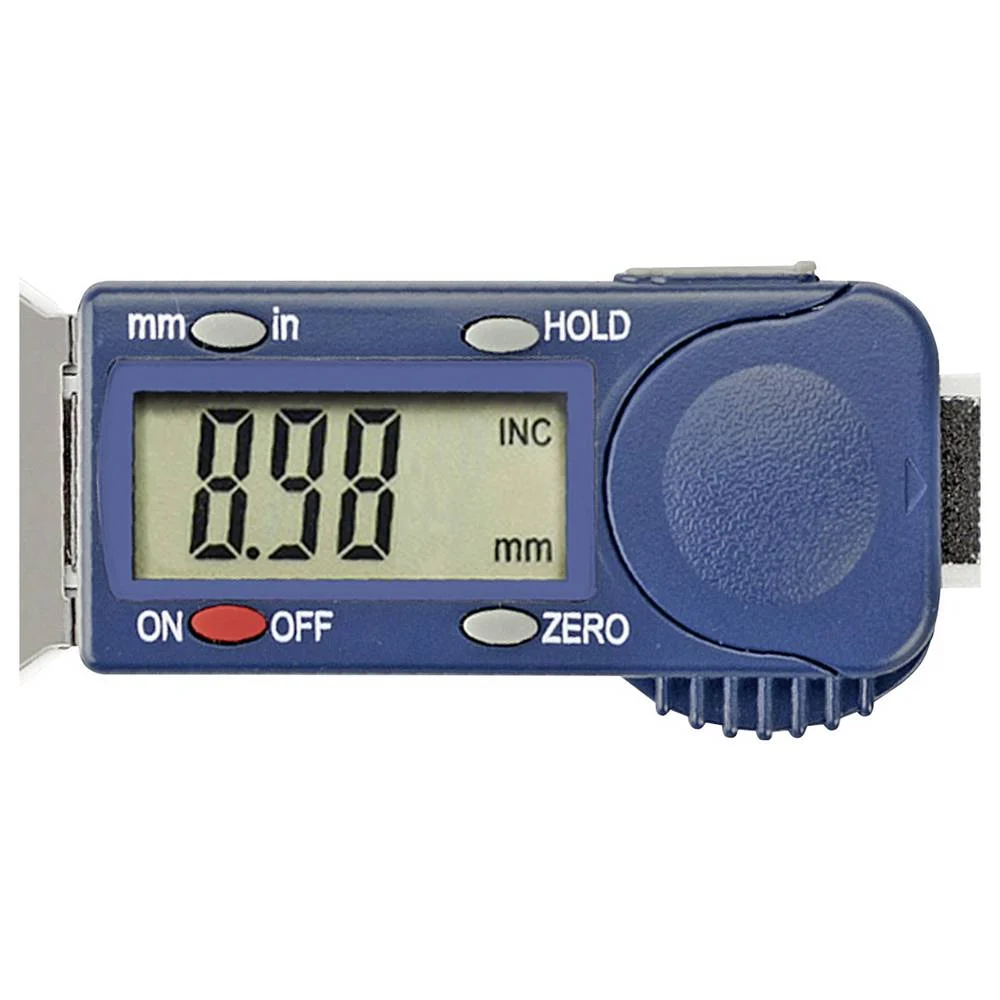 Dispozitiv digital de adancime Dasqua 0–25mm, rezolutie 0,01mm, precizie +/-0,03mm, baza 53mm [3]