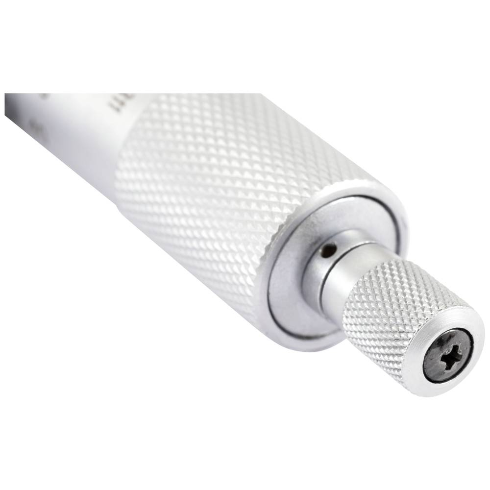 Micrometru mecanic exterior Dasqua 0–25mm, rezolutie 0,01mm, precizie 0,004mm, cadru cromat [5]