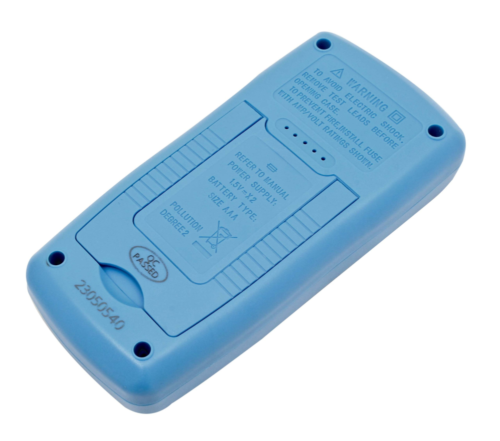 Multimetru digital SATRA, masurare tensiune AC/DC, curent DC, rezistenta, test diode [2]