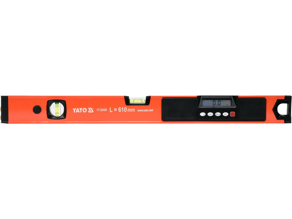 Nivela digitala lungime 610 mm, precizie 0,5mm/m, cu 2 bule de nivel si fascicul laser [2]