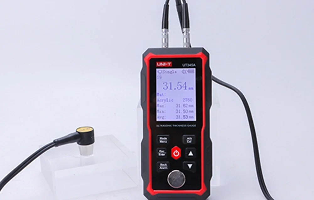 Grosimetru cu ultrasunete UNI-T UT345A 1.0-300mm cu Certificat de Etalonare ISO IEC 17025 [6]