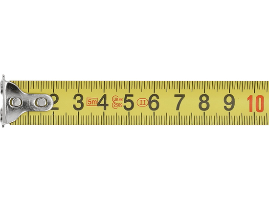 Ruleta cu banda de otel 5mx19mm, precizie II, bimaterial, cap magnetic [4]