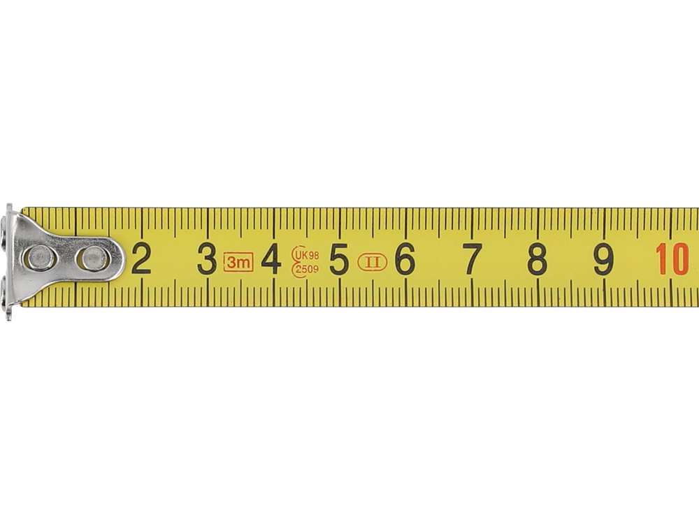 Ruleta cu banda de otel 3mx16mm, precizie II, bimaterial, cap magnetic [4]