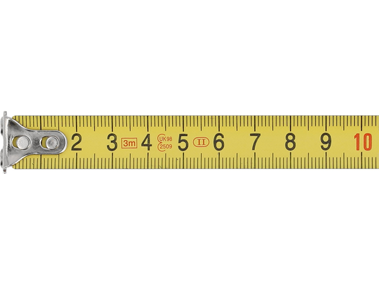 Ruleta cu banda de otel 3mx16mm, precizie II, bimaterial, carlig magnetic [4]