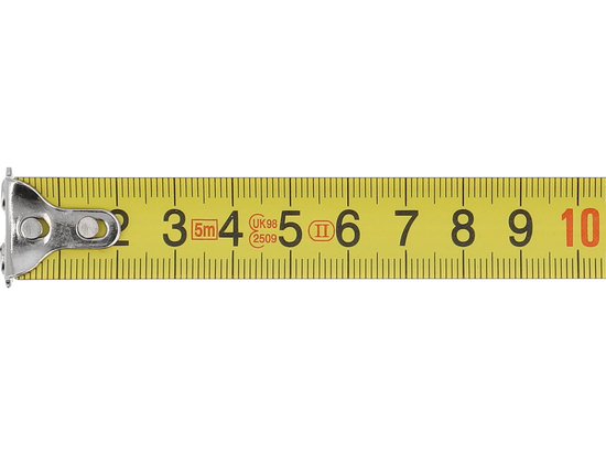 Ruleta cu banda de otel 5mx19mm, precizie II, bimaterial, carlig magnetic [4]