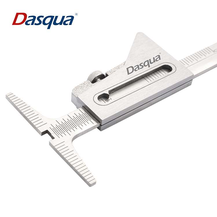 Calibru liniar sudura Dasqua 0–35mm, gradatie 1mm, precizie +/-0,5mm, otel inoxidabil [5]