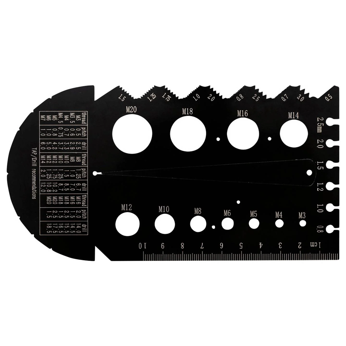 Set 5 instrumente de masura, verificare si trasare Dasqua, universale, in cutie [4]