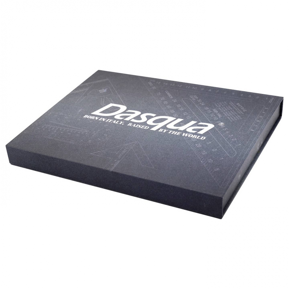 Set 5 instrumente de masura, verificare si trasare Dasqua, universale, in cutie [17]