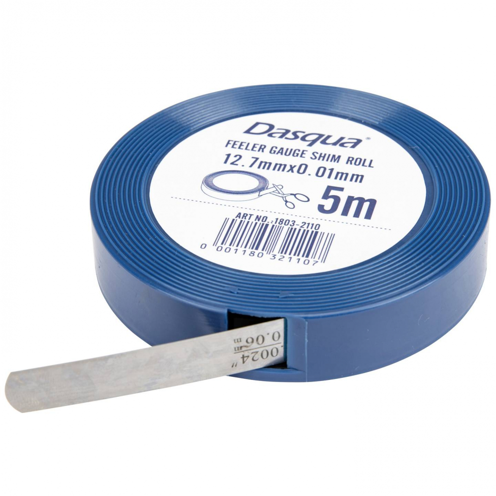 Banda calibrata de grosime Dasqua, 0.25mm, rola 5m, DIN2275, otel aliat calit [1]
