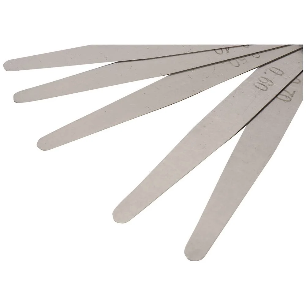 Set 13 lere grosime Dasqua 0,05-1,00 mm, lungime 100mm, otel inoxidabil [5]