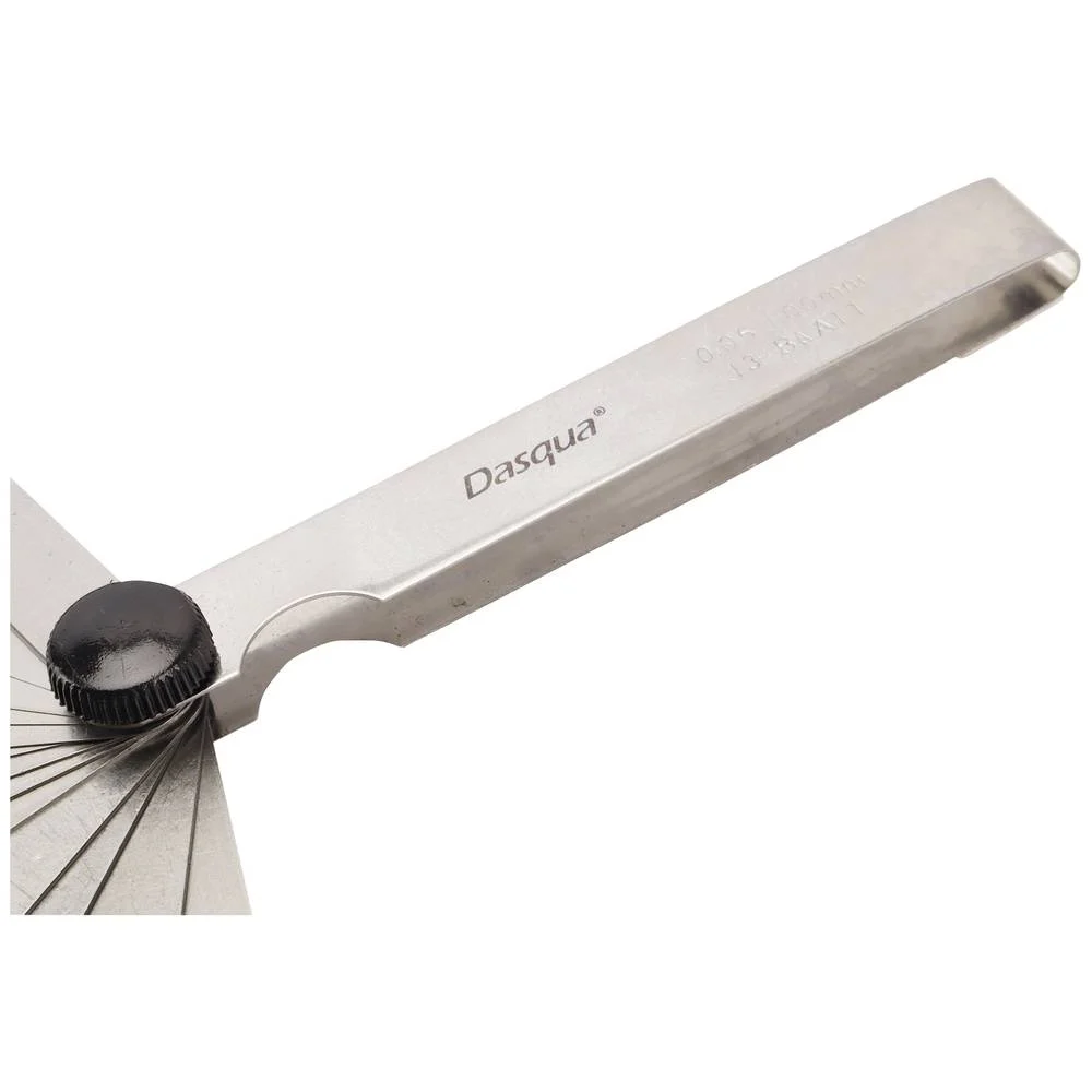 Set 20 lere de grosime Dasqua 0,05-1,00 mm, lungime 300mm, otel inoxidabil [4]