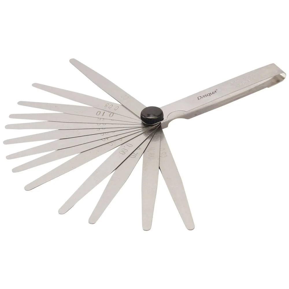 Set 20 lere de grosime Dasqua 0,05-1,00 mm, lungime 300mm, otel inoxidabil [1]