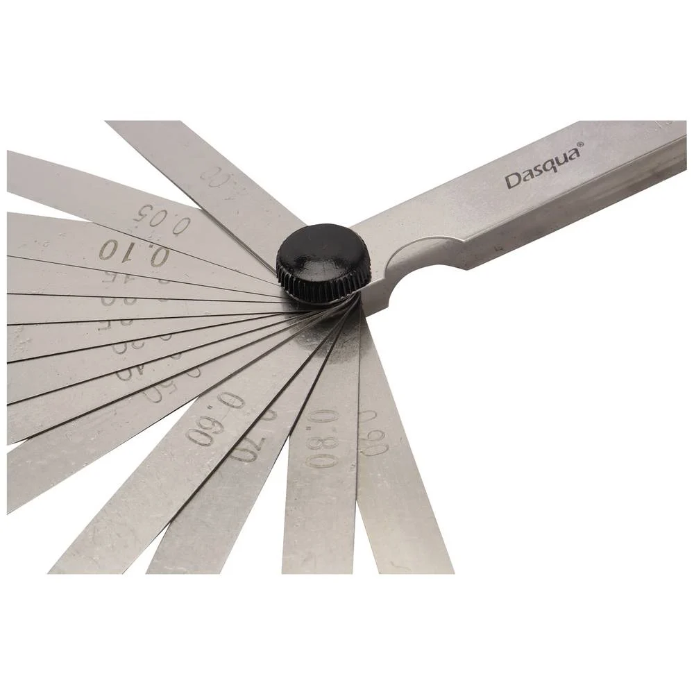 Set 13 lere grosime Dasqua 0,05-1,00 mm, lungime 100mm, otel inoxidabil [3]