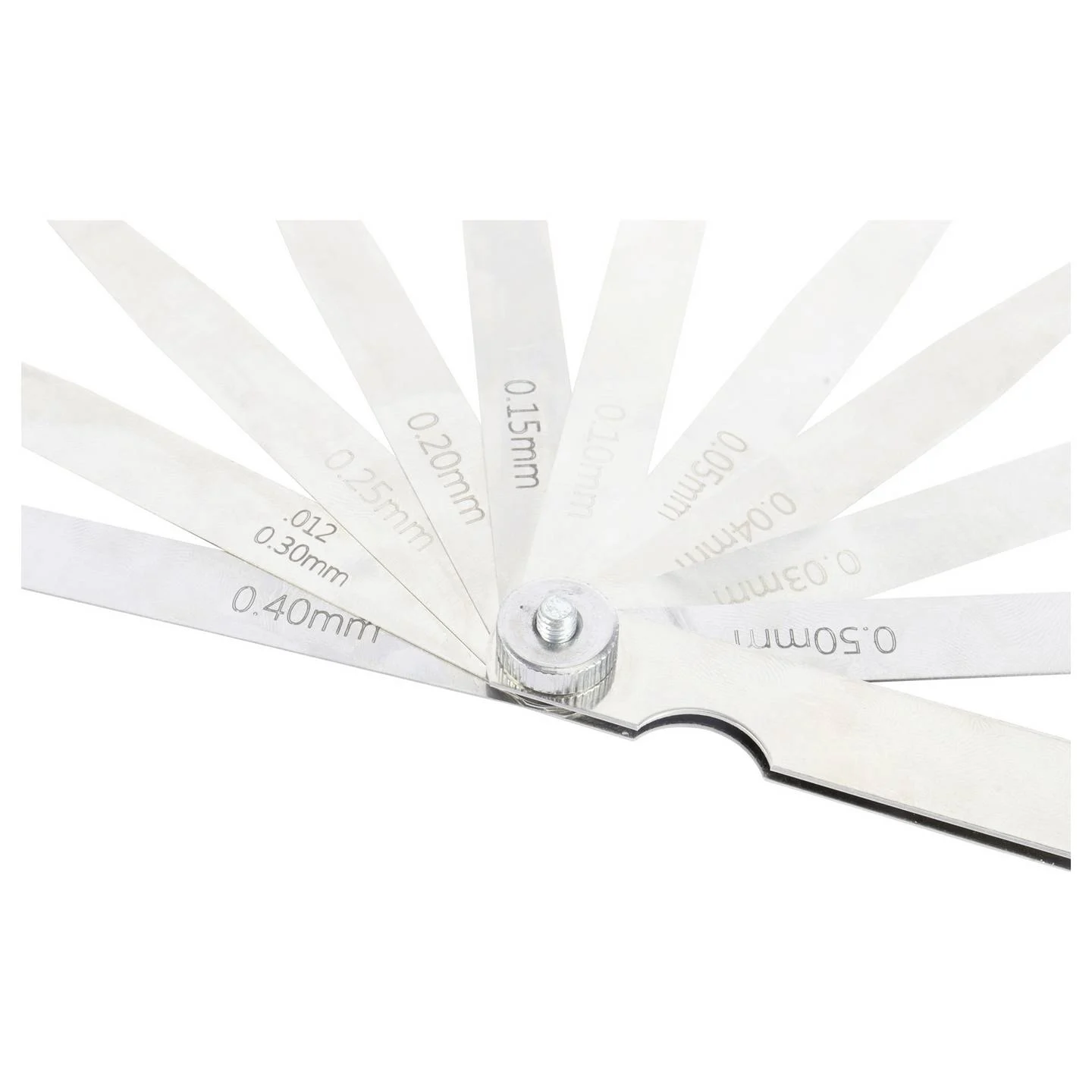 Set 17 lere de grosime Dasqua 0,02–1,00 mm, lungime 100mm, otel inoxidabil [4]