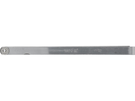 Set 17 lere din otel inoxidabil pentru atelier, domeniu grosimi 0,02-1,00 mm, lungime 200mm, latime 12,4mm [3]
