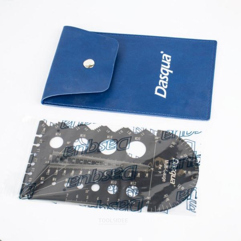 Sablon de verificare si masurare multifunctional pentru filete, gauri, fante, diametre burghie [5]