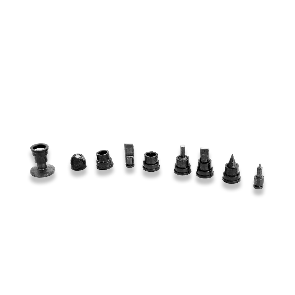 Set 7 piese nicovale Ø 6.5mm pentru micrometre Dasqua, palpatoare din otel calit [2]