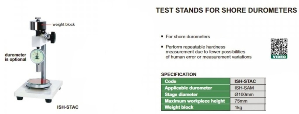 Stand pentru durometru Shore INSIZE cu greutate de 1Kg [2]