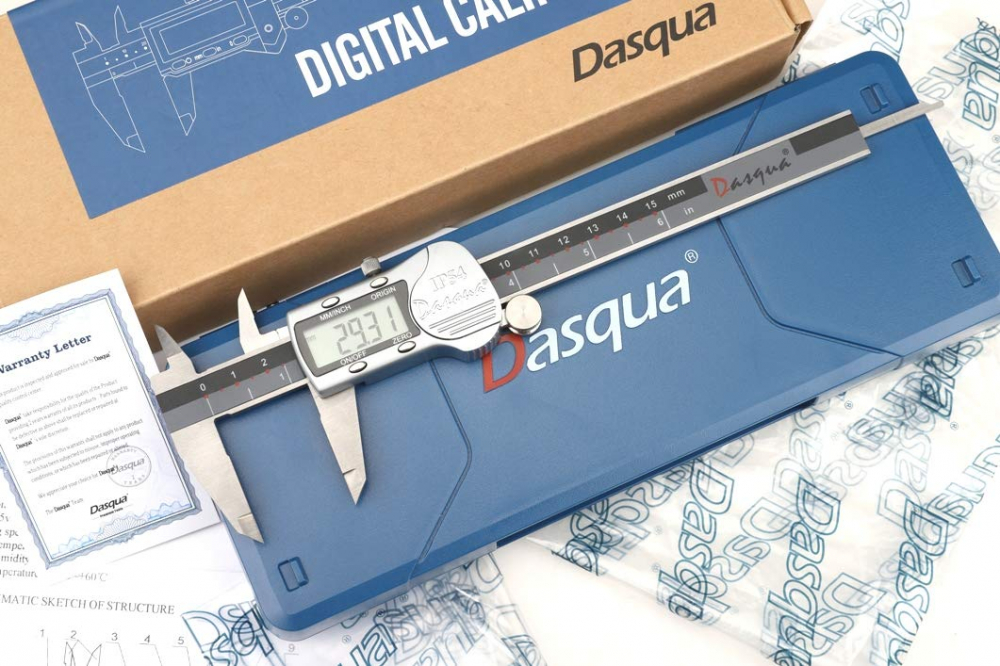 Subler digital Dasqua 150mm, rezolutie 0,01mm, carcasa metalica, ecran mare [4]
