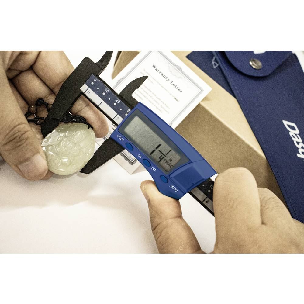 Subler digital Dasqua 150mm, rezolutie 0.01mm, precizie 0.05 mm, plastic ranforsat [9]