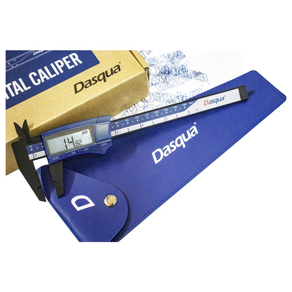 Subler digital Dasqua 150mm, rezolutie 0.01mm, precizie 0.05 mm, plastic ranforsat [4]