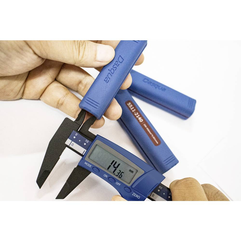 Subler digital Dasqua 150mm, rezolutie 0.01mm, precizie 0.05 mm, plastic ranforsat [8]