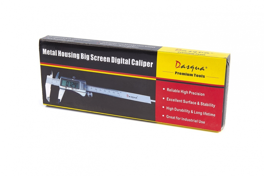 Subler digital Dasqua 300mm, precizie +/-0,04mm, falci 60mm, carcasa metalica [5]