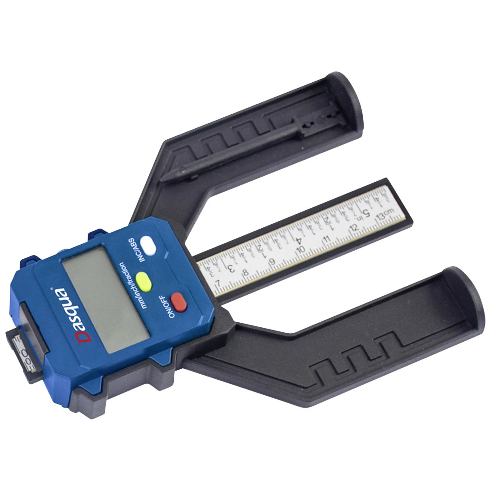 Subler digital de adancime Dasqua 0–80 mm, rezolutie 0.05 mm, precizie +/-0,1mm, magneti integrati [2]