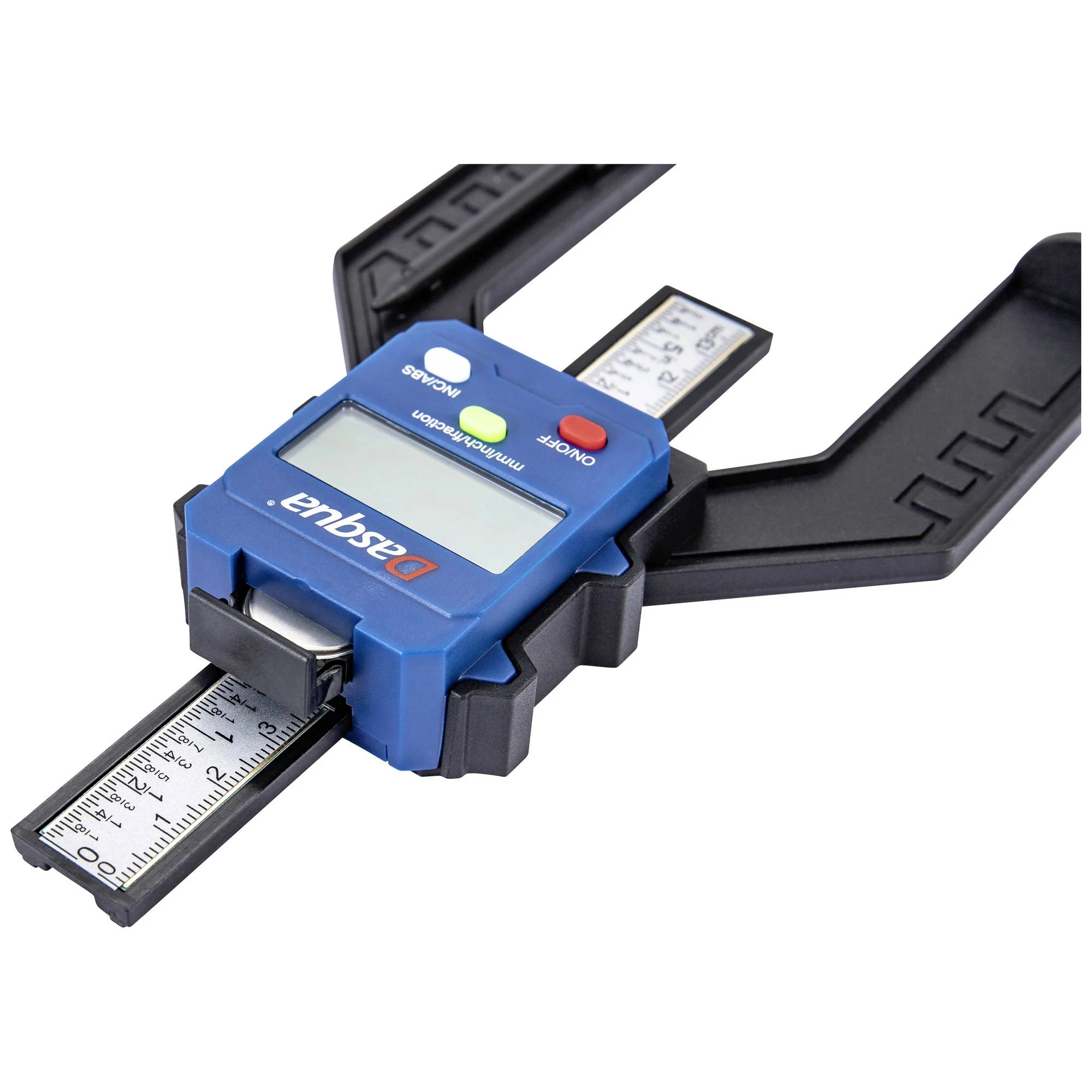 Subler digital de adancime Dasqua 0–80 mm, rezolutie 0.05 mm, precizie +/-0,1mm, magneti integrati [4]