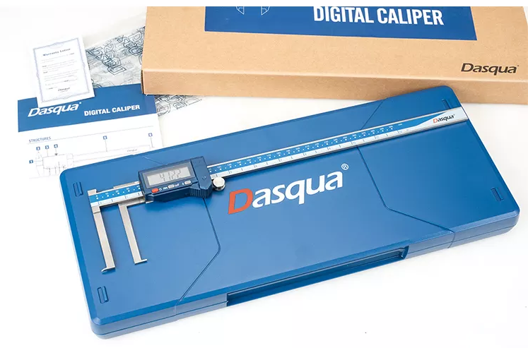Subler digital de interior pentru caneluri Dasqua 12–300 mm, rezolutie 0.01 mm, IP67, DIN862 [5]