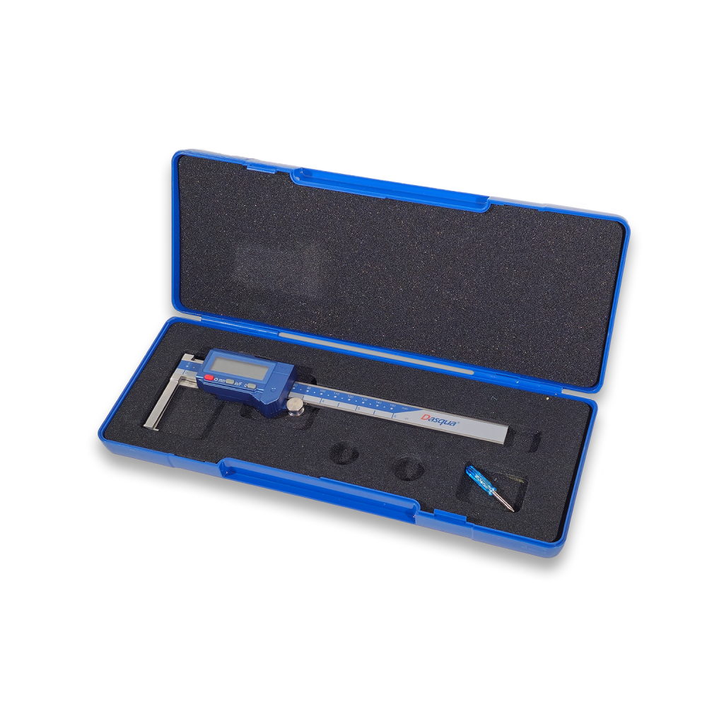 Subler digital de interior pentru caneluri Dasqua 10–150 mm, rezolutie 0.01 mm, IP54, DIN862 [4]