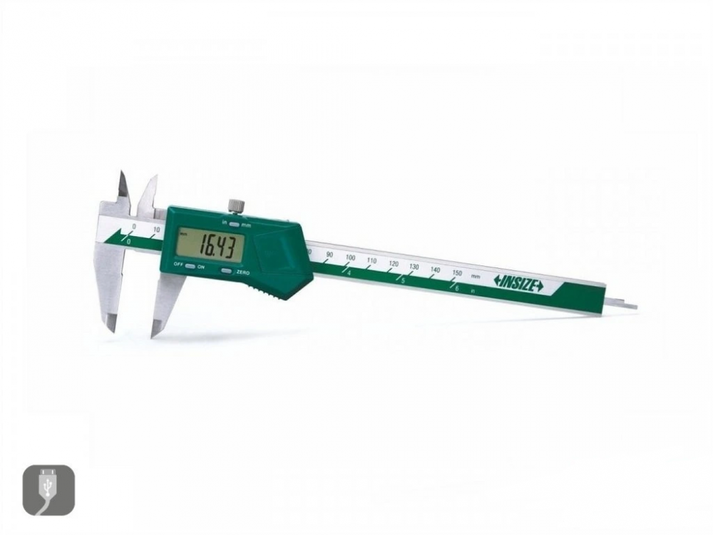 Subler digital INSIZE 150mm, rezolutie 0,01mm, precizie +/-0,02mm [1]