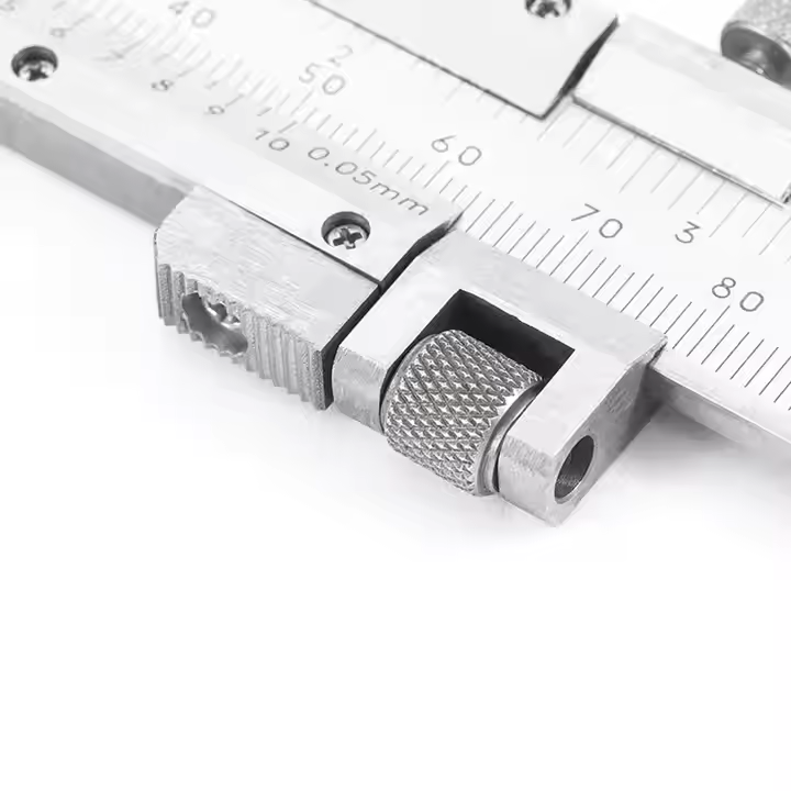 Subler mecanic Dasqua 200mm, cu reglaj fin, rezolutie 0,05mm, precizie +/−0,05mm [4]