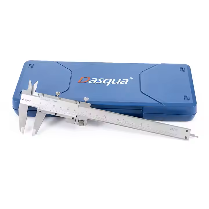 Subler mecanic Dasqua 200mm, cu reglaj fin, rezolutie 0,05mm, precizie +/−0,05mm [6]