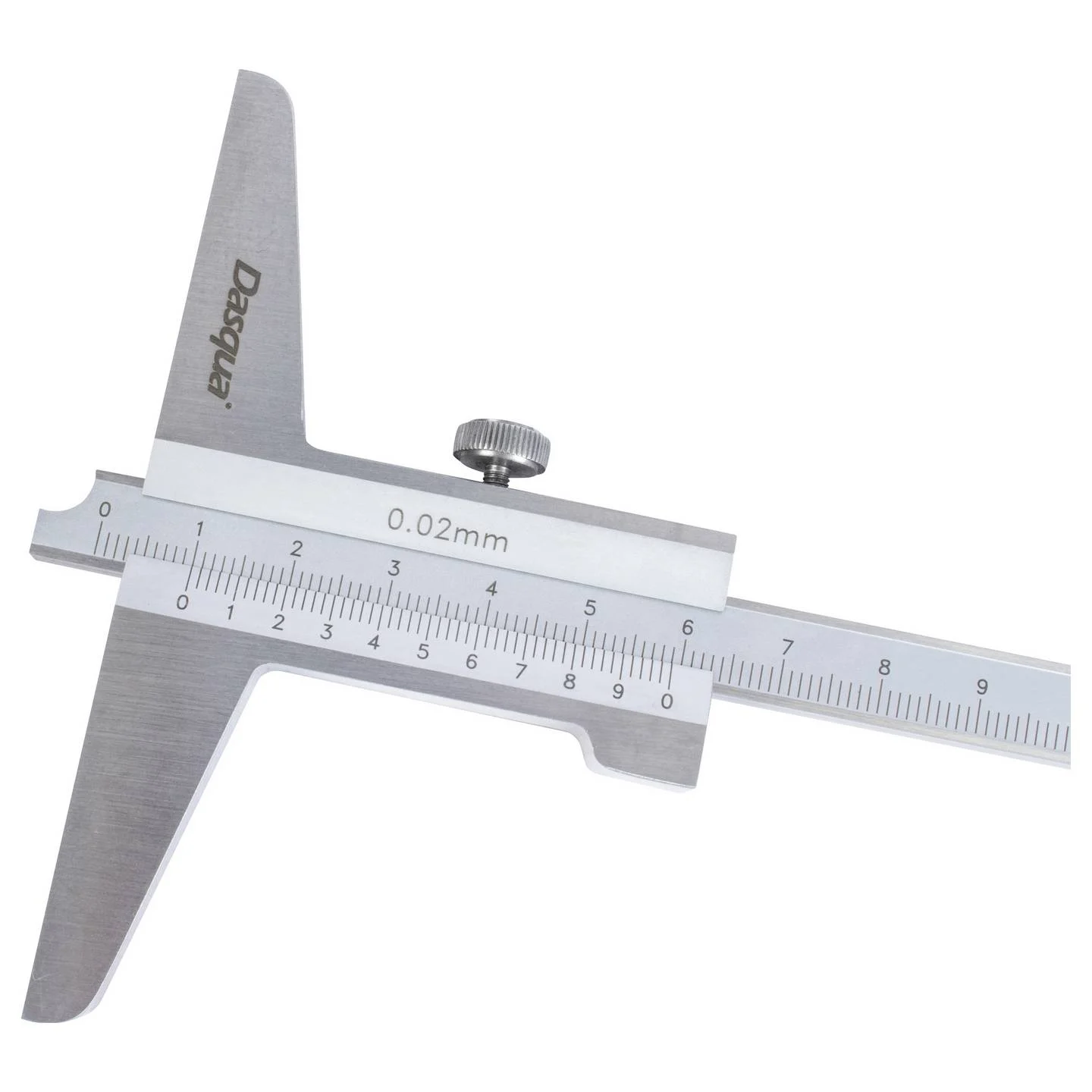 Subler mecanic de adancime Dasqua 0–150 mm, diviziune 0.02 mm, precizie +/-0.03 mm, monobloc [2]