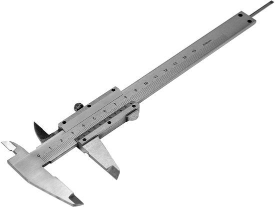 Subler mecanic de atelier 150mm, gradatie 0,02mm, cu tija de adancime [3]