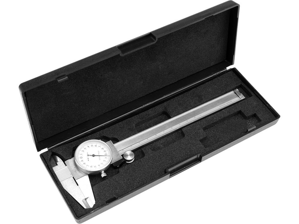 Subler de atelier cu cadran 150mm, gradatie 0,02 mm, fabricat din inox [2]