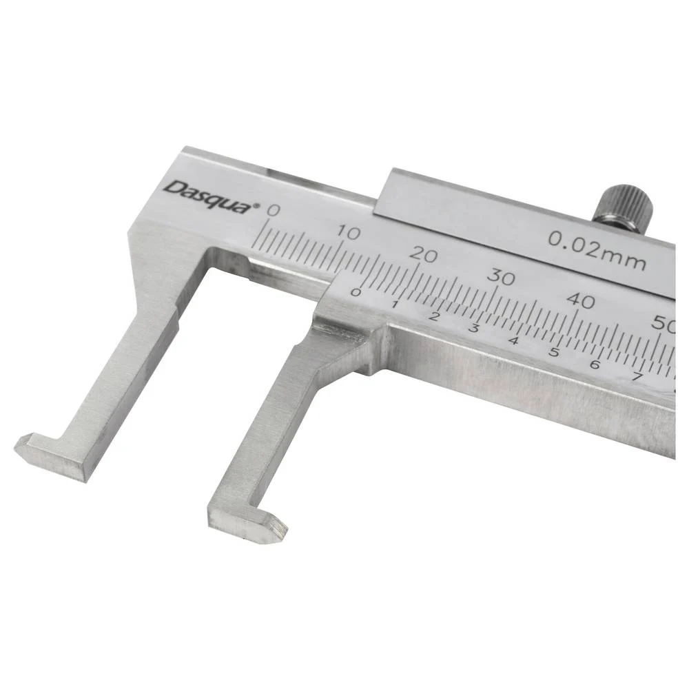 Subler mecanic de interior pentru caneluri 18–150 mm, 0.02 mm, precizie +/-0.04 mm, monobloc [2]