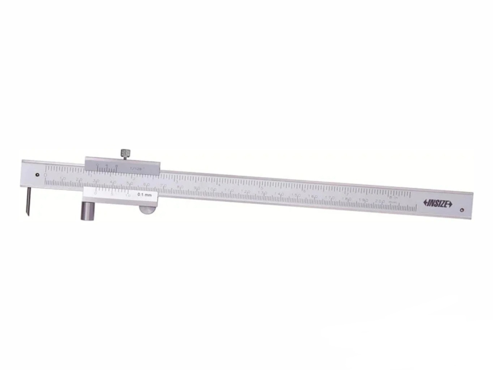 Subler mecanic de trasat INSIZE 200mm, rezolutie 0.1mm, precizie ±0.1mm, inox [1]