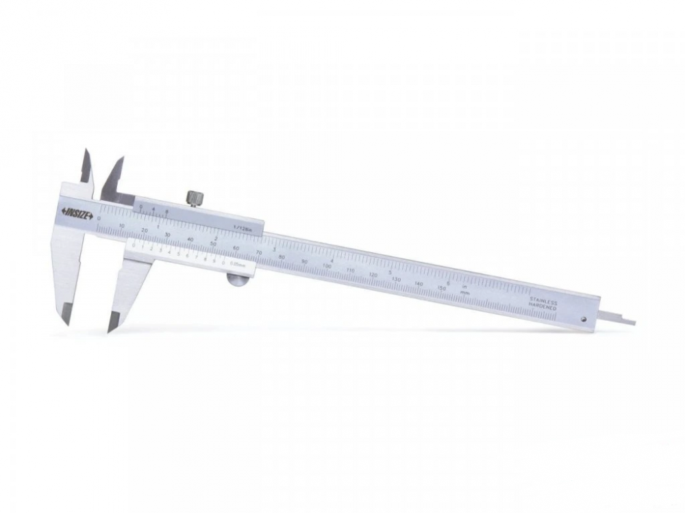 Subler mecanic INSIZE 150mm / 6inch, rezolutie 0,02mm / 0,001inch, precizie +/-0,03mm [1]