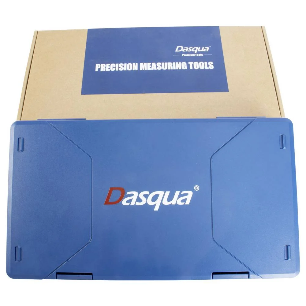 Subler mecanic interior Dasqua 9–150mm, rezolutie 0,02mm, falci duble pentru caneluri, inox [8]