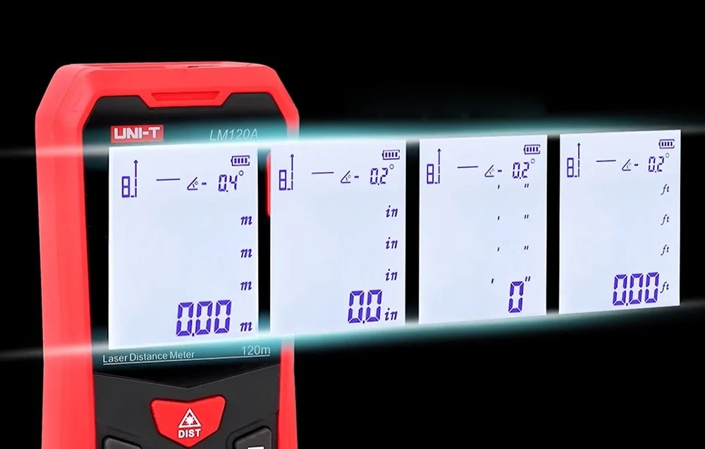 Telemetru laser Uni-T LM50A 50m cu Certificat de Etalonare Metrologica [4]