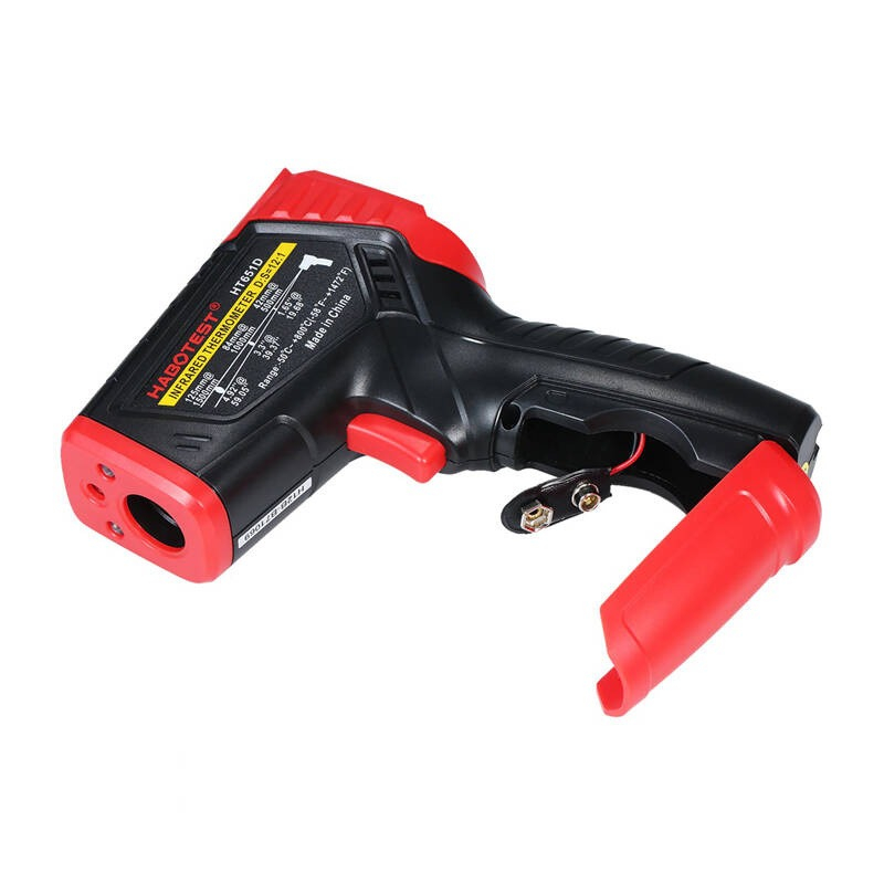 Termohigrometru digital pirometru cu infrarosu si punct de roua Habotest HT651D cu Certificat de Etalonare [6]