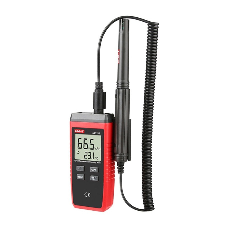 Termohigrometru digital portabil UNI-T UT333S -10°C ... +60°C cu senzor extern, cu Certificat de Etalonare Metrologica [2]