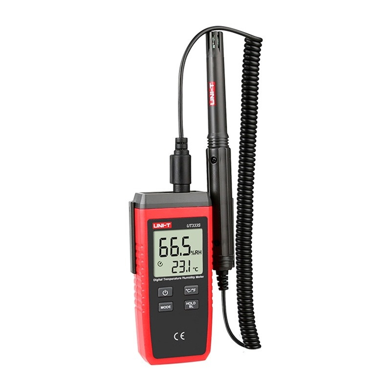 Termohigrometru digital portabil UNI-T UT333S -10°C ... +60°C cu senzor extern, cu Certificat de Etalonare Metrologica [3]
