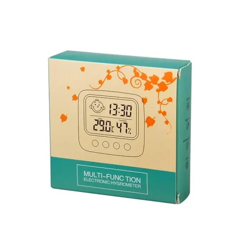 Termometru Higrometru digital CX0828S temperatura -10°C la +70°C, umiditate 10% la 99% RH, data, ora, alarma [2]