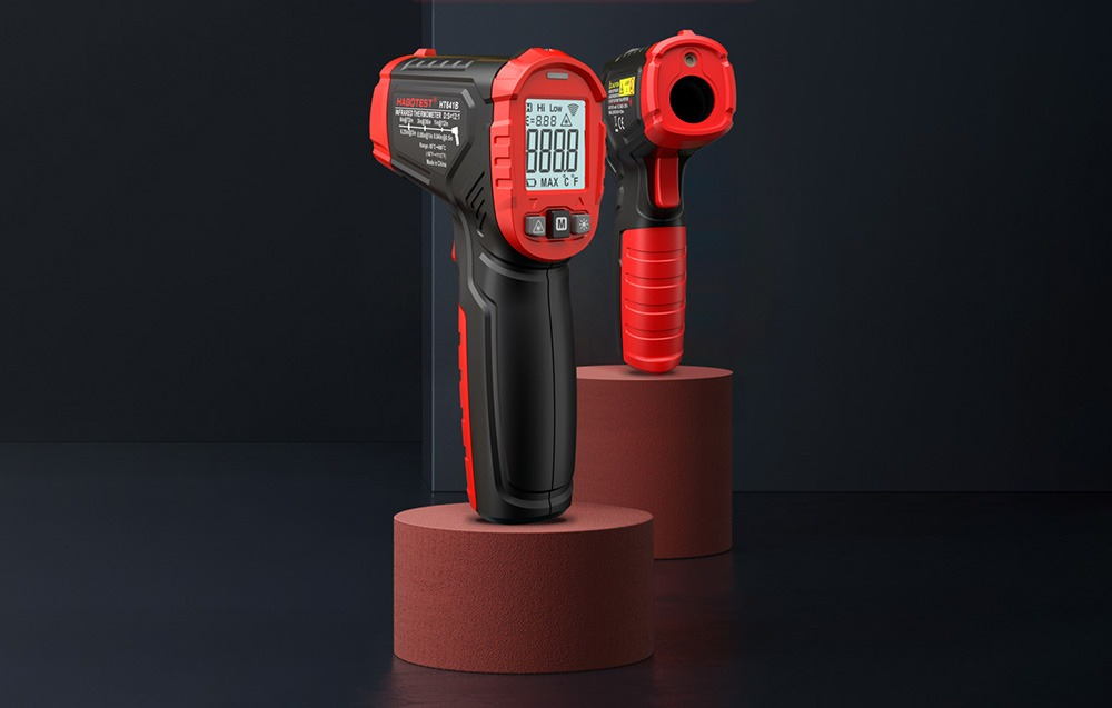 Termometru cu infrarosu -54°C ~ +600°C pirometru HABOTEST HT641B cu Certificat de Etalonare ISO9001 [2]